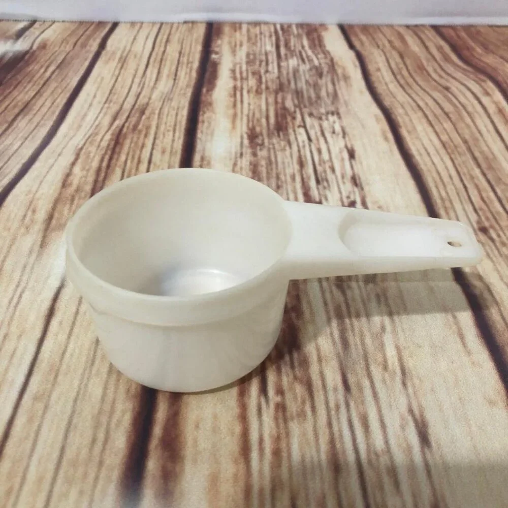 Vintage Tupperware Clear White Nesting Measuring Cup 1/2 CUP Replacement 764-1